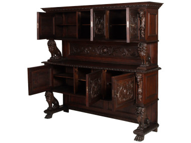 antique-renaissance-sideboard-carved-walnut-800-MAG33-2