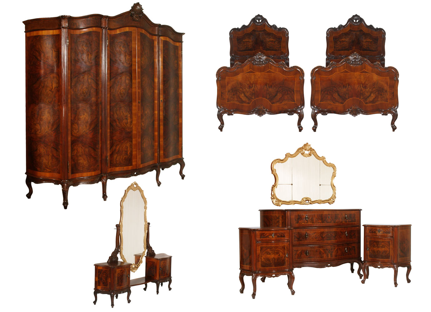 Vintage Bedroom Furniture Sets / Antique Bedroom Sets Baroque ...